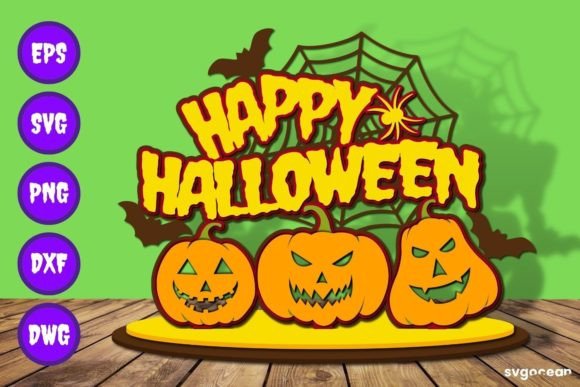 Download Happy Halloween Layered Paper Cut Design - Happy Collection