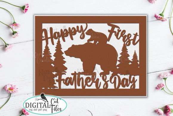 Download Happy First Fathers Day Card Svg Cricut - Happy Collection